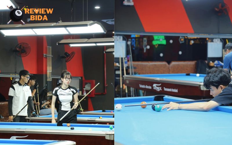 Các dịch vụ và tiện ích tại quán Meow Billiards Sài Gòn