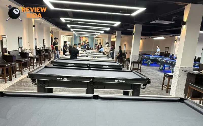 Billiard Phúc Long là một địa điểm luyện tập billiards lý tưởng