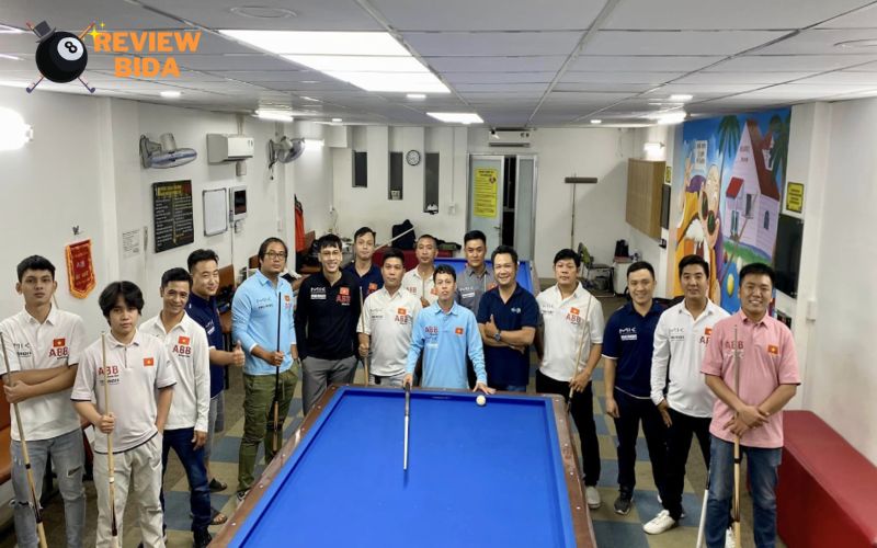 ABB Billiards hội tụ nhiều cơ thủ chuyên nghiệp