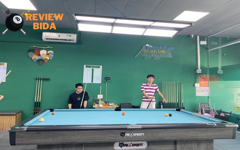 Shin Billiards là một trong những câu lạc bộ bida hàng đầu