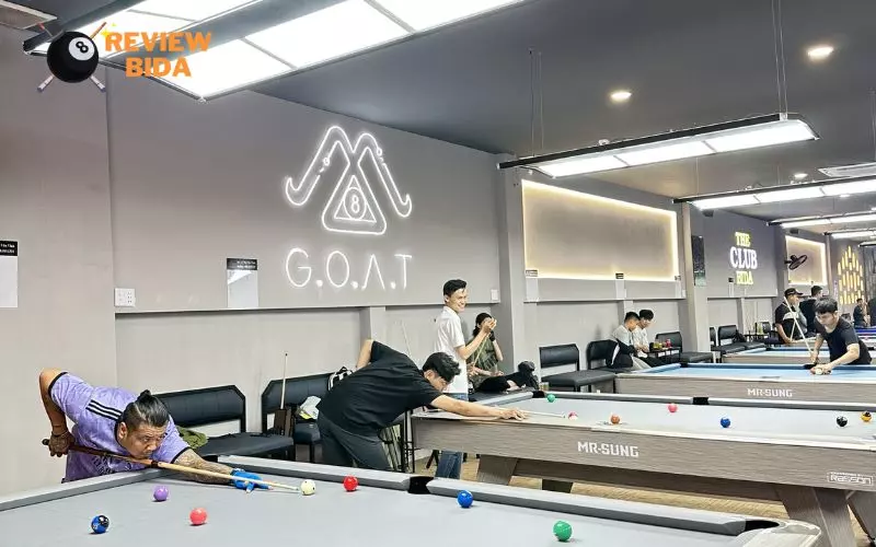 Các dịch vụ tiện ích tại quán Goat Billiard Quận 7