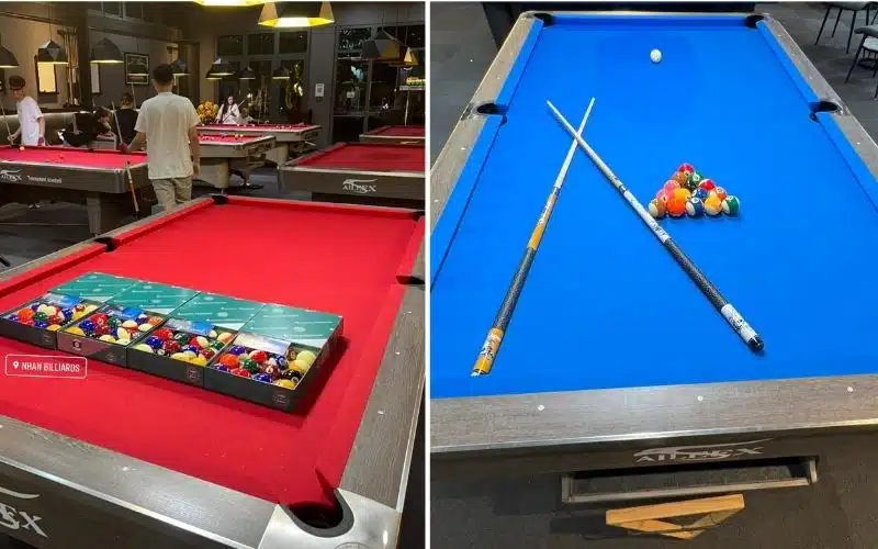 Dịch vụ, tiện ích tại quán Nhân Billiards Quận 2