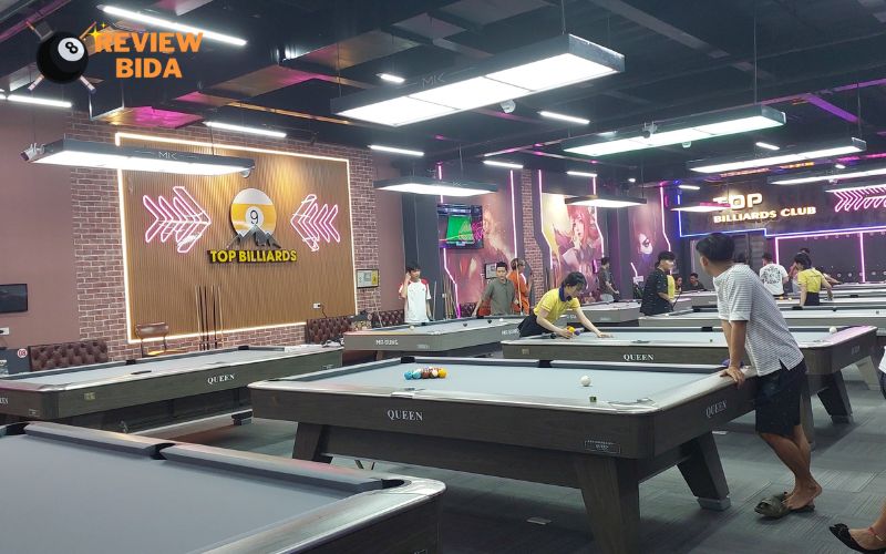 Review Top Billiards Club Quận 6 - Quán “ruột” cho dân bida Sài Thành