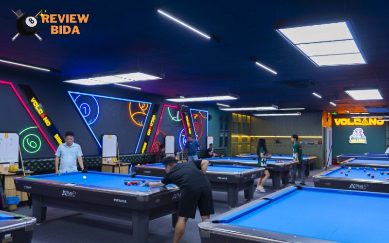 Volcano Billiards Club & Coffee | Quán bida hút khách Quận 7 