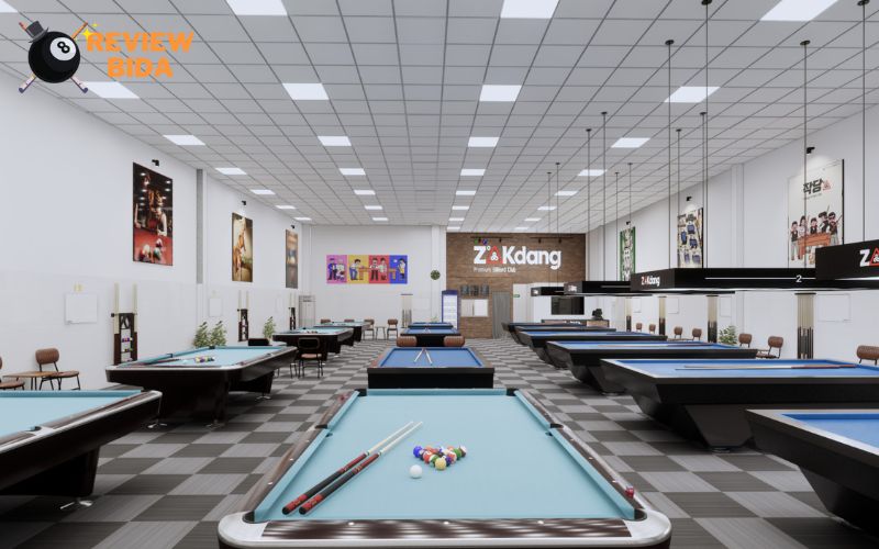 Zakdang Billiards Club Quận 7 - Quán bida cho giới trẻ Sài Gòn