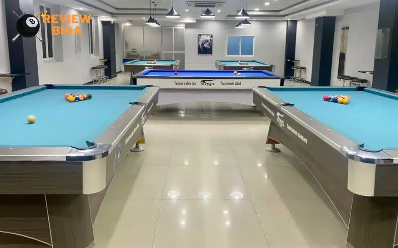 Trang thiết bị tại  2% billiards đều được đầu tư rất hiện đại