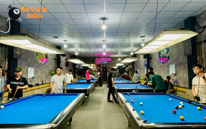 88 Billiards Club - Địa điểm chơi bida bình dân tại Gò Vấp