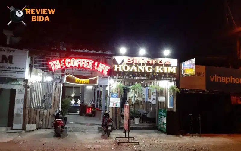 Bida Hoàng Kim sở hữu bàn mượt, đánh êm