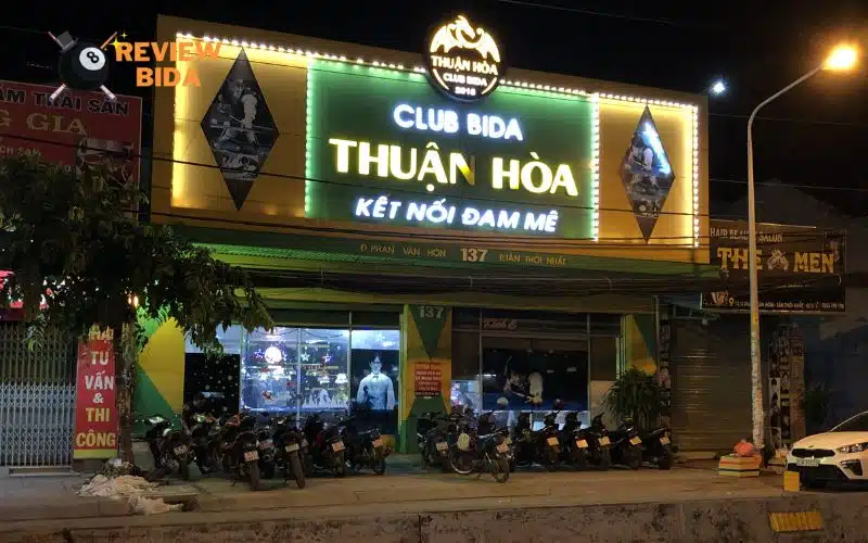 Câu lạc bộ bida Thuận Hoà | Khẳng định bida đẳng cấp Quận 12