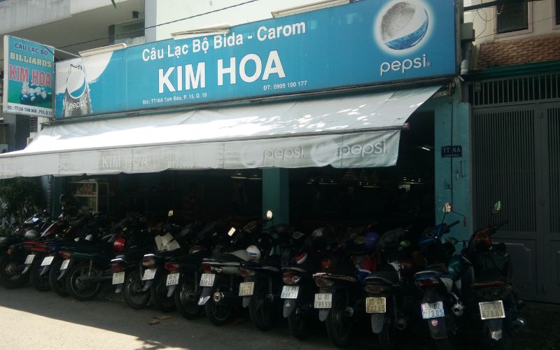 Clb bida Kim Hoa | Điểm chơi bida thú vị có tại Quận 10