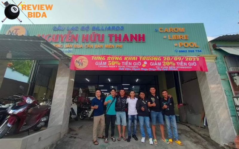 Cơ thủ Nguyễn Hữu Thanh khai trương CLB