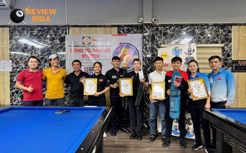 Club Billiards 77 Quận 9 thường xuyên tổ chức nhiều giải đấu giao lưu