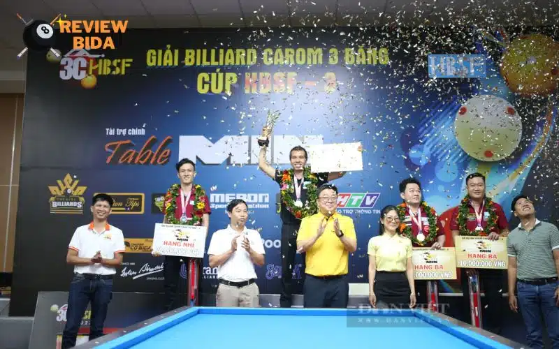 Tổng hợp các giải đấu Billiards Carom 2024 đáng chú ý nhất