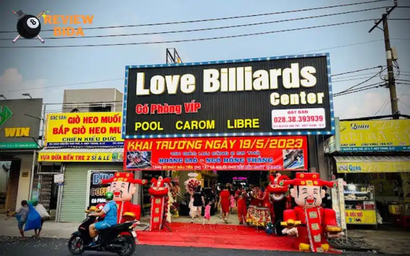 Love Billiards Center | Địa điểm chơi bida đỉnh cao Quận 12