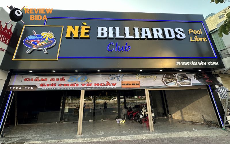 Nè Billiards 2 - Nơi giao lưu của những tay chơi Bi-A đẳng cấp tại Bình Thạnh