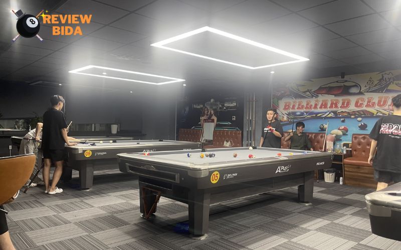 Olympus billiards club | Quán bida view cực xịn tại trung tâm SG 