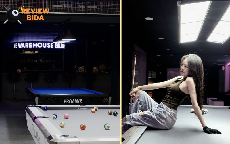 The Warehouse Billiards | Quán bida Pool đẳng cấp tại Quận 10