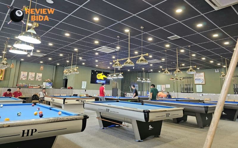 TT Billiards Club là điểm đến lý tưởng cho các tín đồ bida