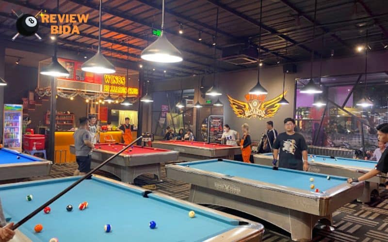 Người chơi tại bida Wings luôn hài lòng về chất lượng