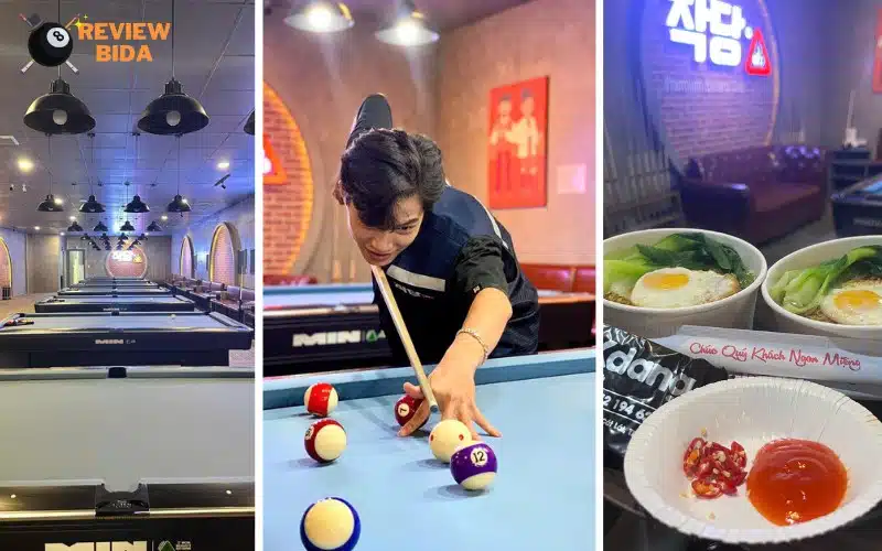 Cơ sở vật chất và dịch vụ tiện ích tại ZAKDang Billiards