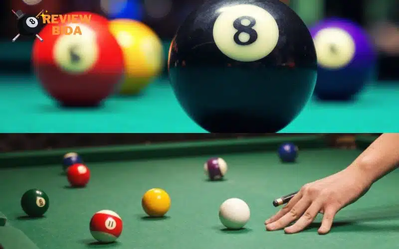 So sánh bida 4 bi với bida 8 bi