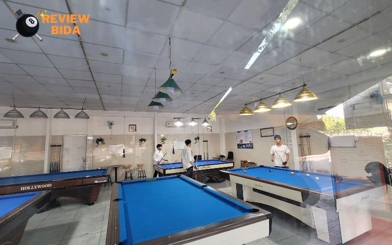 Quán bida Quang Trung Q12 | Quán bida cao cấp, giá rẻ 8 Khu vực chơi bida rộng rãi tại quán
