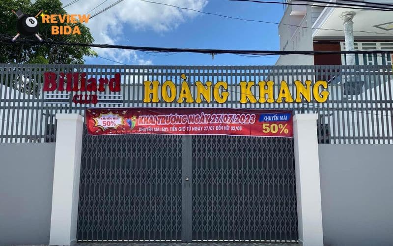 Billiards Club Hoàng Khang - Nơi yêu thích của các tín đồ bi-a tại Củ Chi