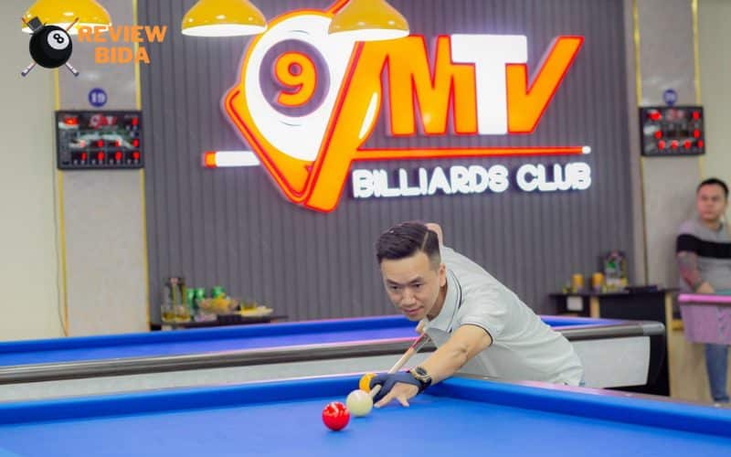 Review Câu Lạc Bộ Bida MTV thu hút nhiều cơ thủ Gò Vấp 