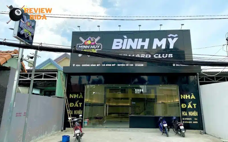 CLB Bida Minh Huy | Địa điểm chơi bida đẳng cấp tại Củ Chi