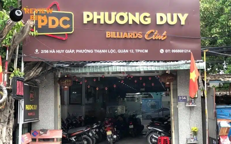 CLB bida Phương Duy | Quán bida giá rẻ tại Quận 12