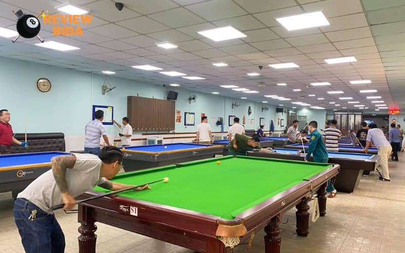 Review câu lạc bộ billiards Hoàng Ngân ở Quận Tân Bình