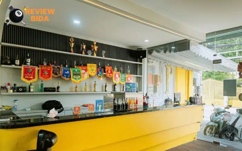 Quầy lounge xịn sò và lịch sự chỉ có tại PooC