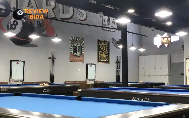 Retro billiards được thiết kế rất hiện đại