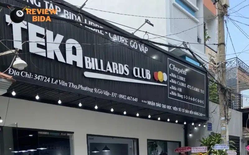 TEKA Billards Club | Quán bida giá rẻ và chất lượng tại Gò Vấp