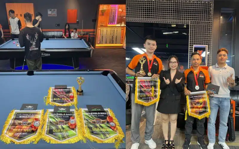 Wings 2 Billiards Club là địa điểm thường xuyên diễn ra các giải đấu chuyên nghiệp