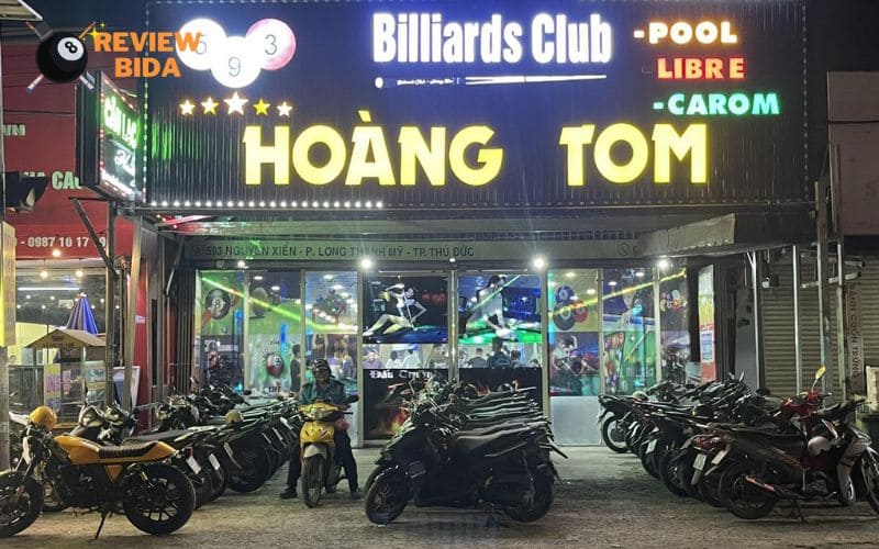 Bida Hoàng Tom một sân chơi đỉnh cao dành cho cơ thủ Thủ Đức