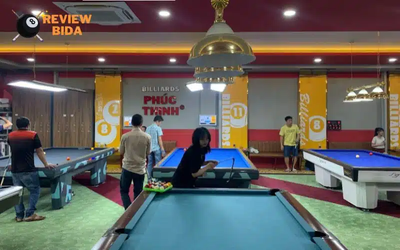 Billiards Phúc Thịnh 17 là điểm đến chơi bi-a lý tưởng ở Quận Thủ Đức