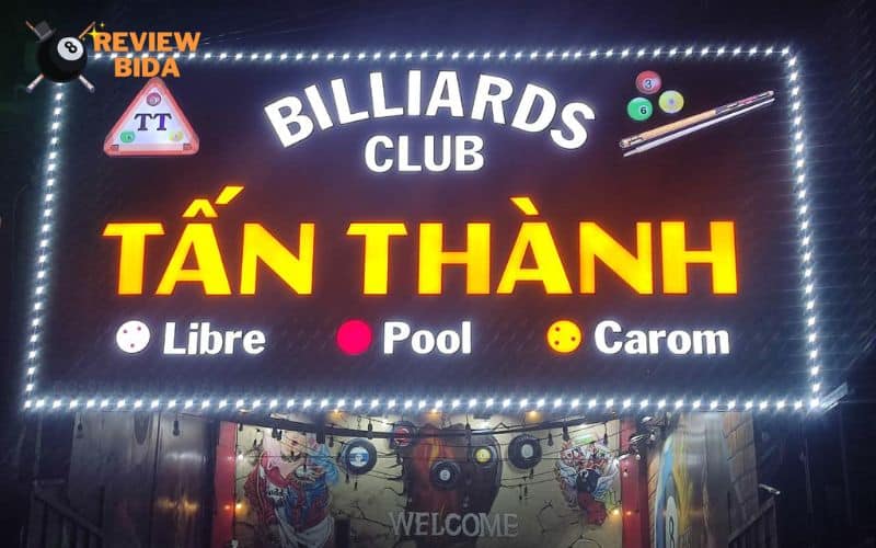 Bida Tấn Thành - Điểm đến “hot hit” cho tín đồ billiards Bình Tân