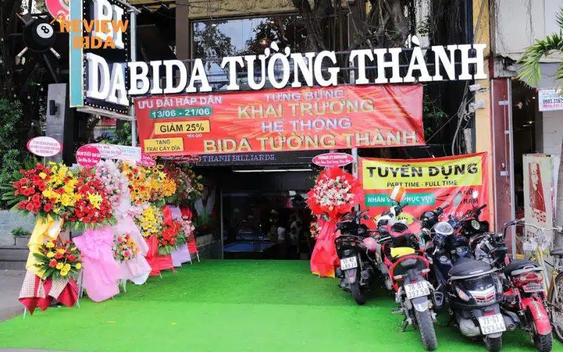 Bida Tường Thành 1 | Điểm đến lý tưởng cho các tay cơ chuyên nghiệp