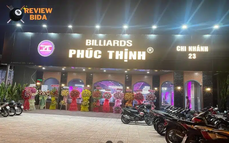 Phúc Thịnh 23 - nơi ăn chơi lý tưởng nhất cho tín đồ Billiards