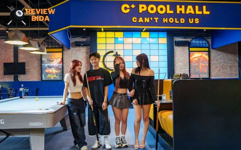 C+ Pool Hall ở Thủ Đức - Sân đấu Billiards trong không gian Cinema