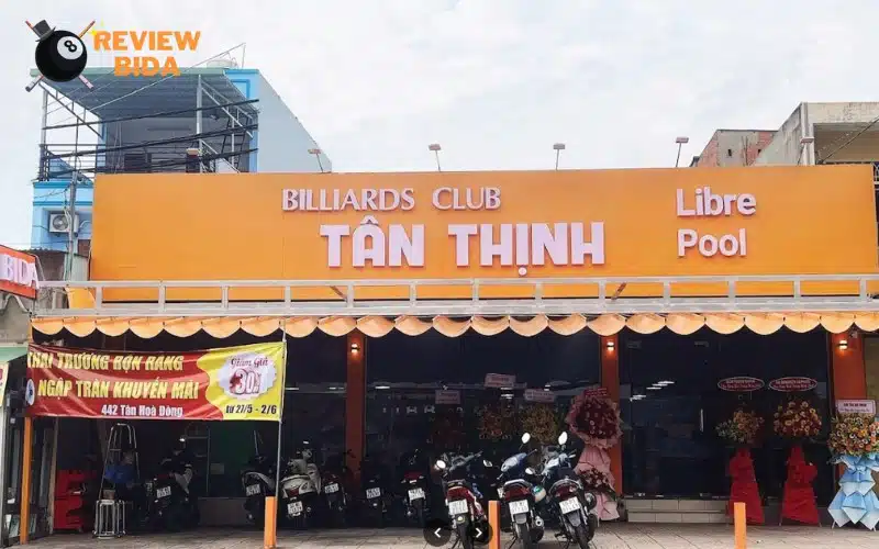 Câu Lạc Bộ Bida Tân Thịnh 442 Tân Hòa Đông - Quán bida Bình Tân giá rẻ