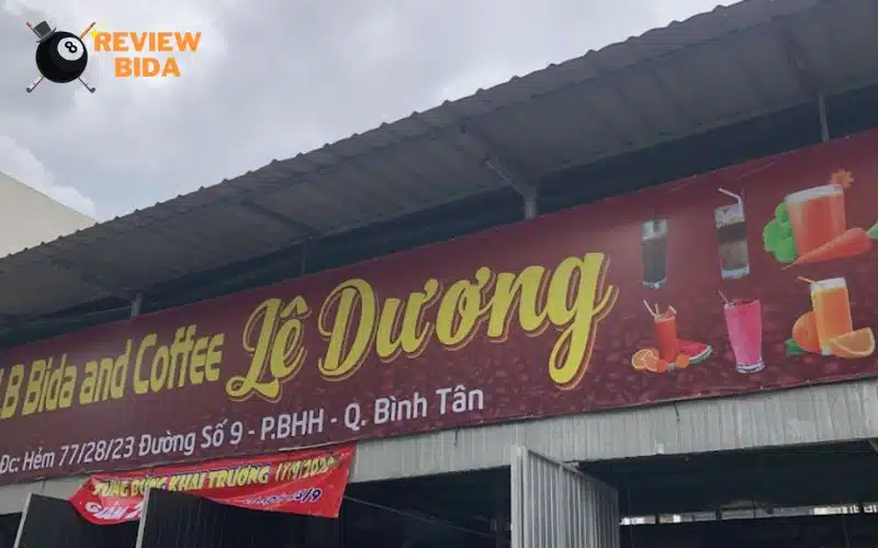 Giới thiệu về câu lạc bộ Bida and Coffee Lê Dương tại Bình Tân