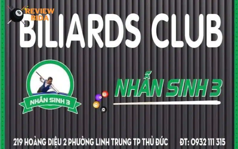 CLB Bida Nhẫn Sinh 3 có thể giúp bạn giải tỏa những căng thẳng mệt mỏi cuộc sống