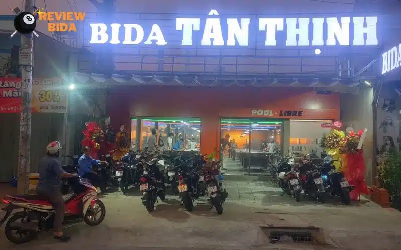 CLB BiDa Tân Thịnh 252 Bình Trị Đông - Bàn bi xịn, giá rẻ