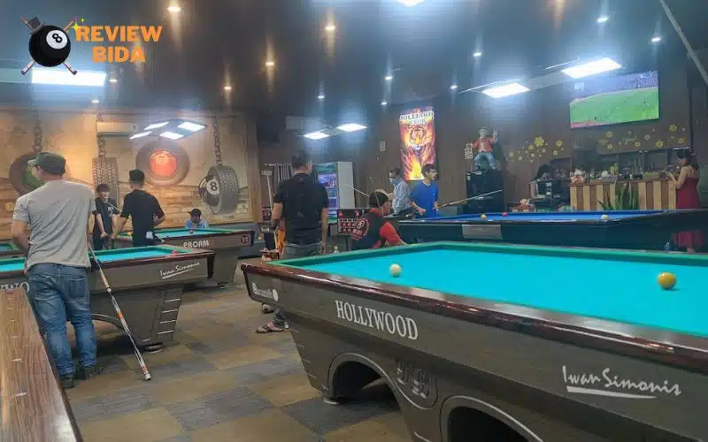 Không gian quán Billiards Cọp