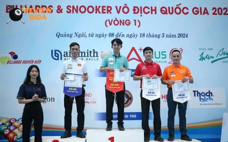 Giải Billiards & Snooker VĐQG 2024 với những trận đấu đỉnh cao