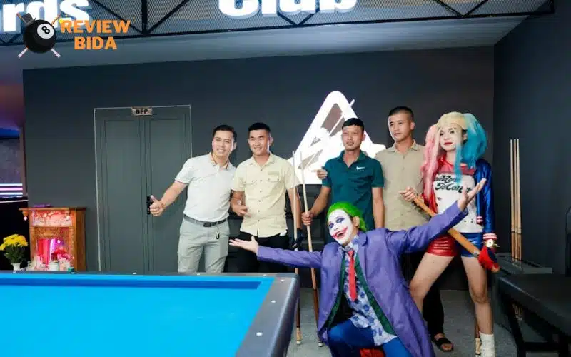 Quán Joker Bida Club luôn mang đến những trải nghiệm tuyệt vời cho khách hàng