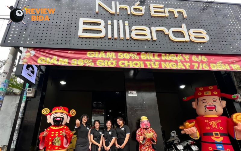 Nhớ Em Billiards | Điểm chơi bida đáng trải nghiệm tại Bình Tân