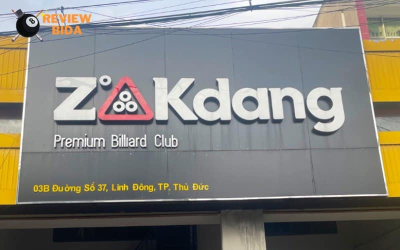 ZAKdang Premium Billiard Club điểm giải trí lý tưởng tại Thủ Đức